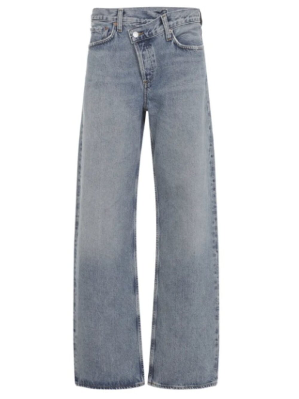 Agolde Criss Cross Wide Leg Mid Rise in 30